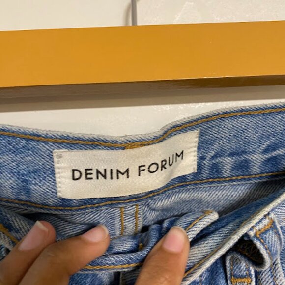 Denim Forum Women's The Joni High Rise Loose Jeans Size 29 - Picture 4 of 11